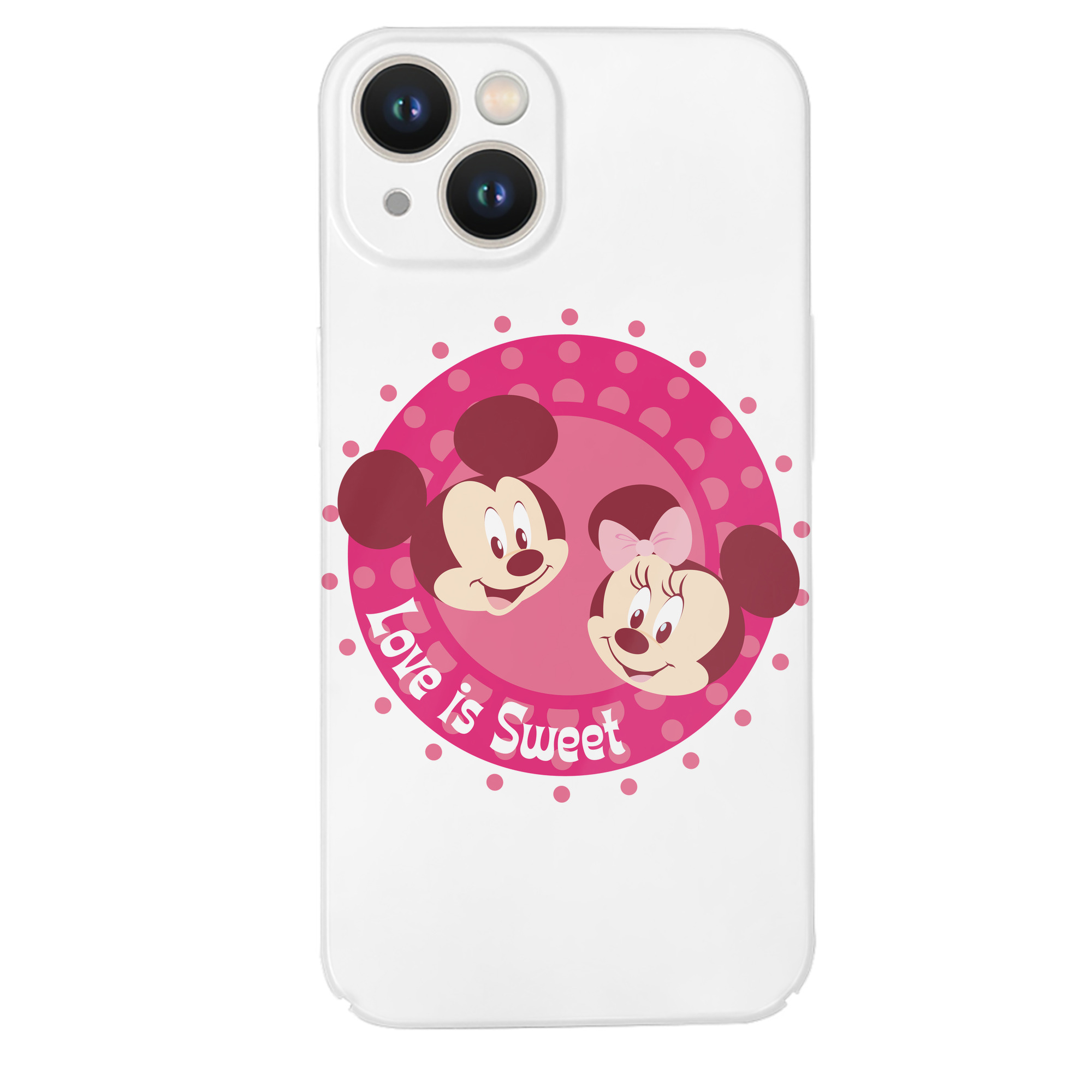（画像用） ミッキーマウス Mickey Mouse 【iPhone 14シリーズ対応】ハードケース